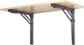 Wall Mounted Folding Workbench, Heavy Duty Foldable Work Table, Collapsible Desk for Workshop, Garage, Office, Home