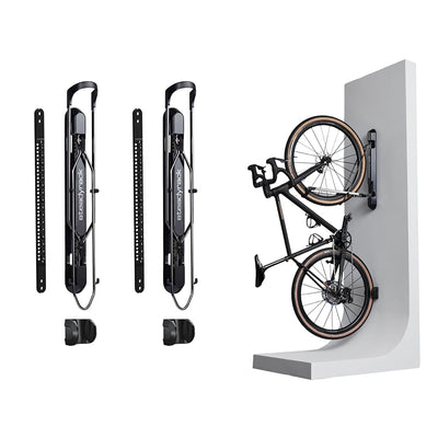 Vertical Bike Rack, Wall Mount Storage for Road, Fender Bikes