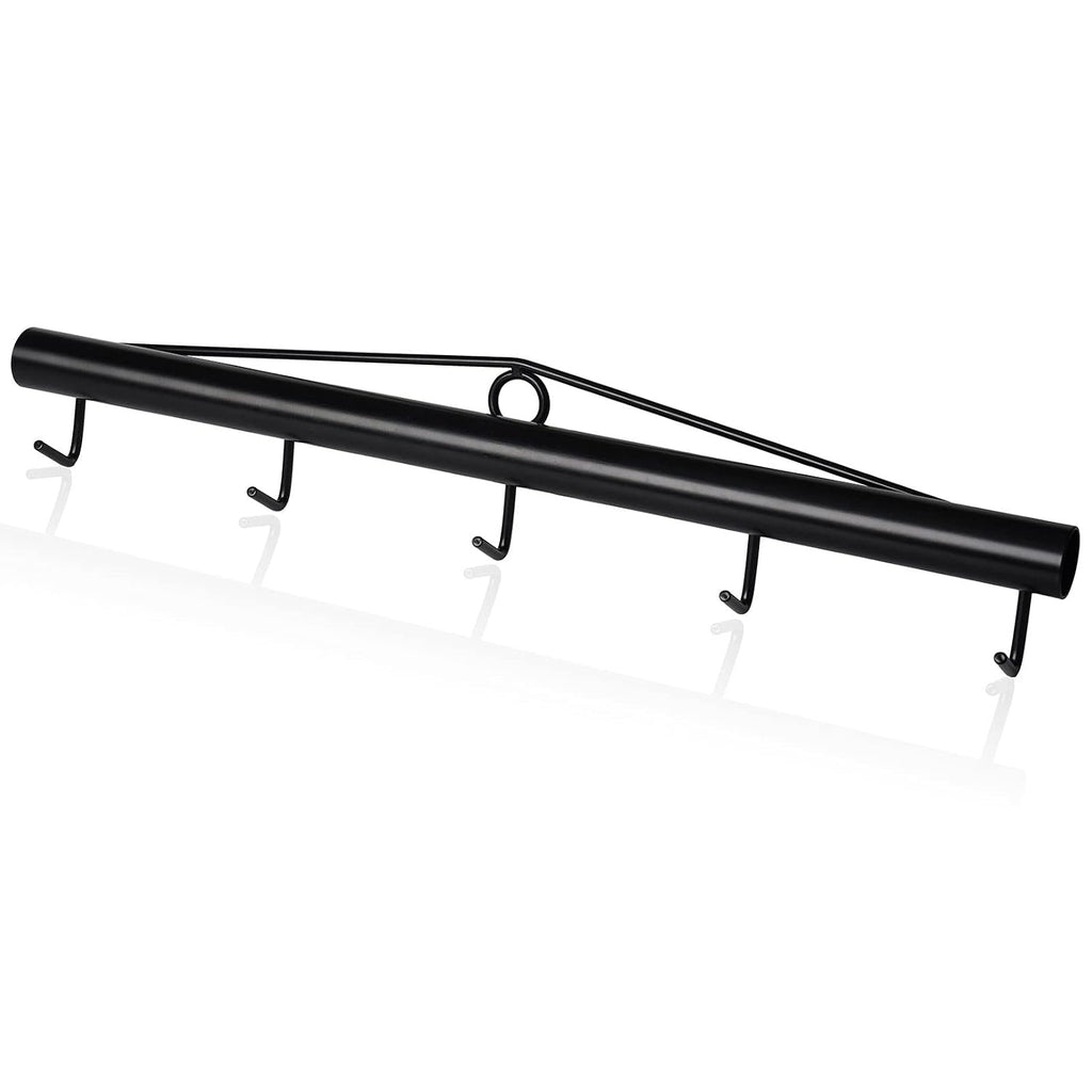 Chain Link Fabric Fence Stretcher,5-Thicken Hook Bar,31.5 Inch Woven Wire Stretcher,Fence Stretcher Tool,Steel,Black