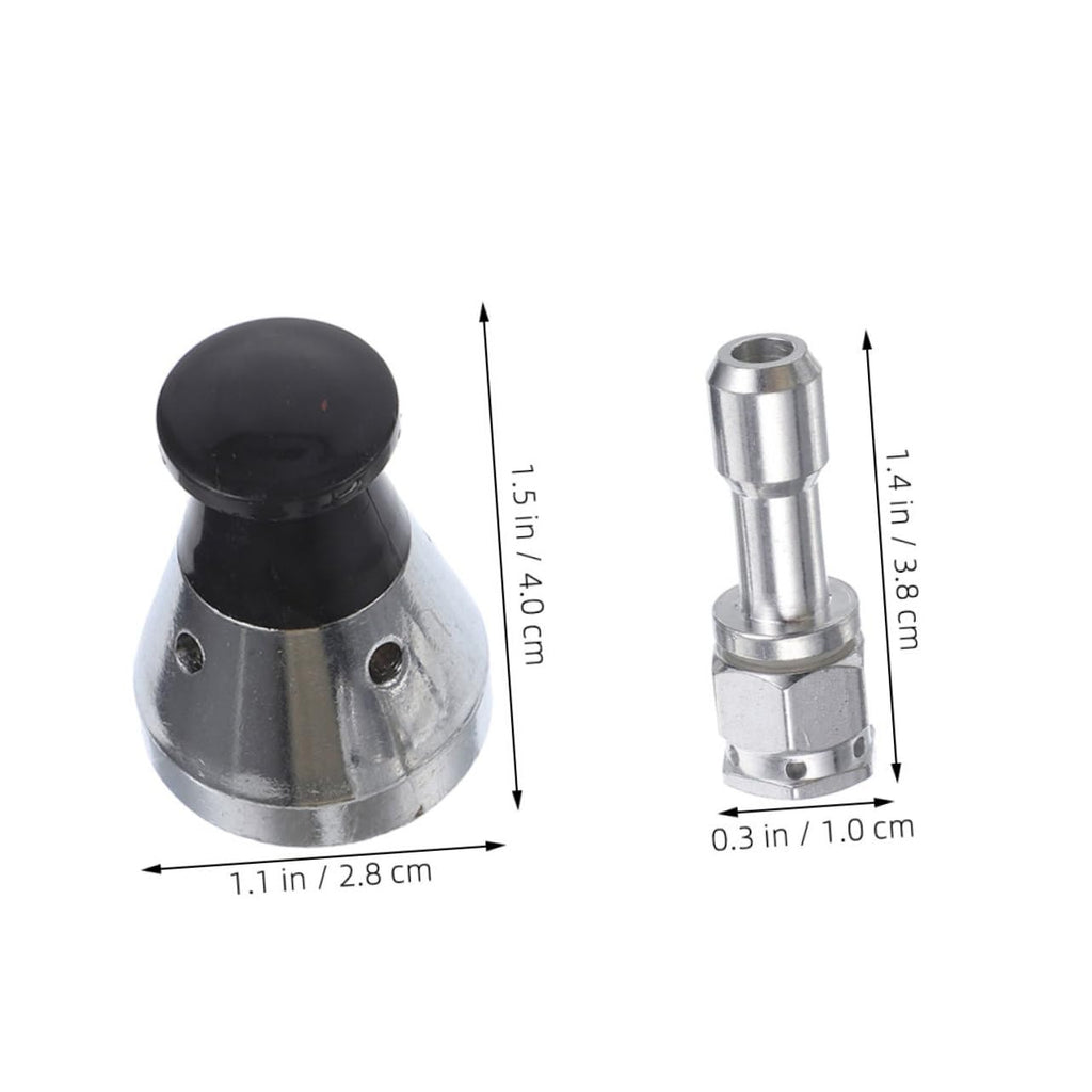 Pressure Cooker Steam Valve 60kpa 2 Sets Stainless Steel Replacement