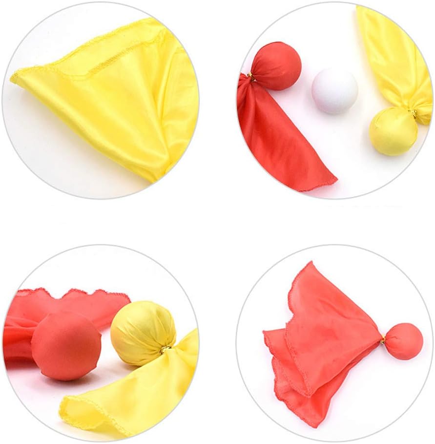 Football Satin Party Set of 2 Penalty Flags, 200 mm, Yellow and Red