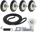 Drum Roller Replacement For LG DLGX5001W DLGX5006K DLGX5102V DLGX5102W DLGX5171V DLGX5171W DLGX5176W DLGX5681V DLGX5681VE DLGX5681W DLGX5681WE DLGX5781VE DLGX5781WE DLGX5966W DLGX6002V DLGX6002W Dryer