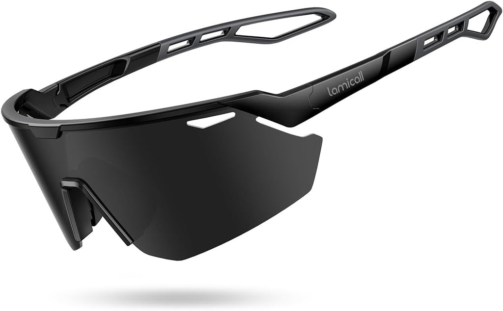 24g Polarized Sports Sunglasses for Men Women - UV400 Protection Sun Glasses for Baseball Running Cycling Fishing