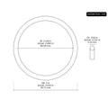 10 PK AS-334 Buna-N O-Ring, 70A 2-5/8" ID, 3" OD, 3/16" Width, Black