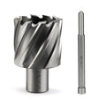Annular Cutter JESTUOUS 1-9/16 Inch Cut Dia 3/4 Weldon Shank 1 Cut Depth