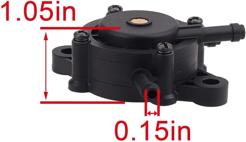808656 Fuel Pump for Kohler Small Engine, Lawn Mower Pump,3Pack