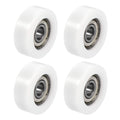uxcell 4pcs 608ZZ Ball Bearing Guide Pulley Roller Round Wheel 8x32x12mm