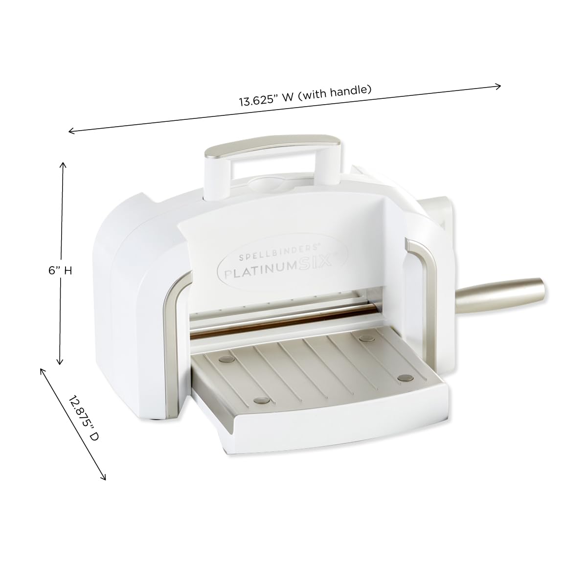 Platinum Die Cutting and Embossing Machine (6 Inch Platform + Universal Plate System)