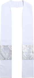 Church Pastor Chasuble Stole with Cross Pattern