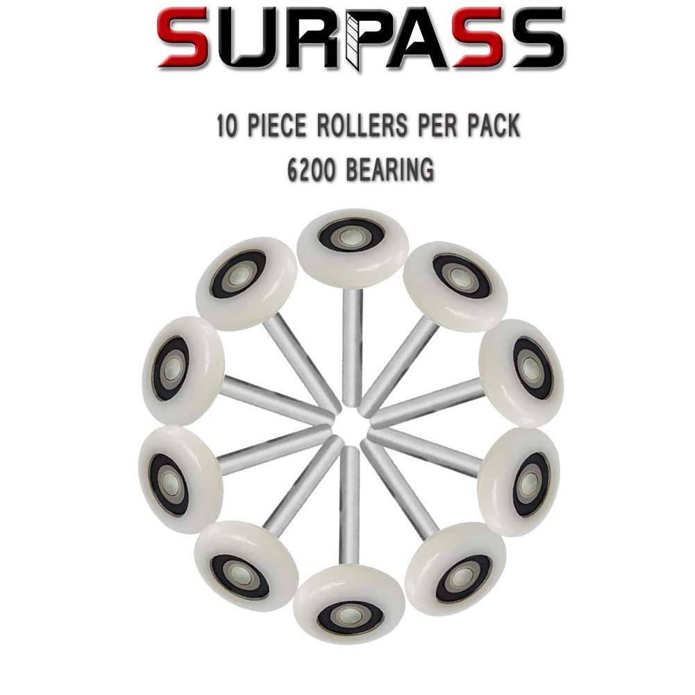 Surpass Garage Door Roller/Hinge/Top Bracket/Wire Rope (for 7' Height Doors)