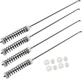 Washing Machine Damper Suspension Rod Kit Compatible with Whirlpool Model Numbers WTW4810BQ1, WTW4810EW0, WTW4810EW1