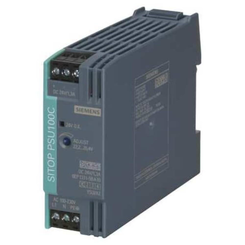 Siemens Sitop 6EP1331-5BA10 Dc Power Supply, 24Vdc, 1.3A, 50/60Hz