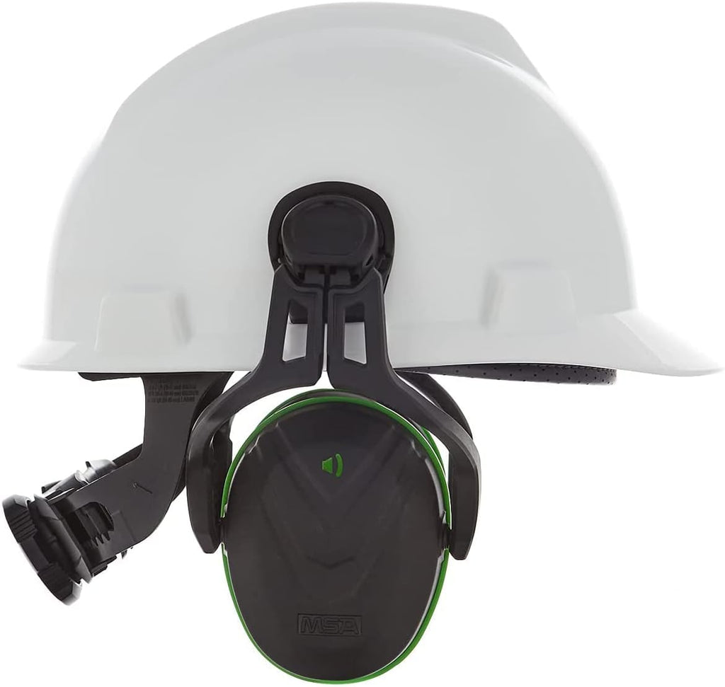 V-Gard Helmet Ear Defenders - Enhanced Comfort Hearing Protection with Helmet Mount for V-Gard Cap Style Hard Hats