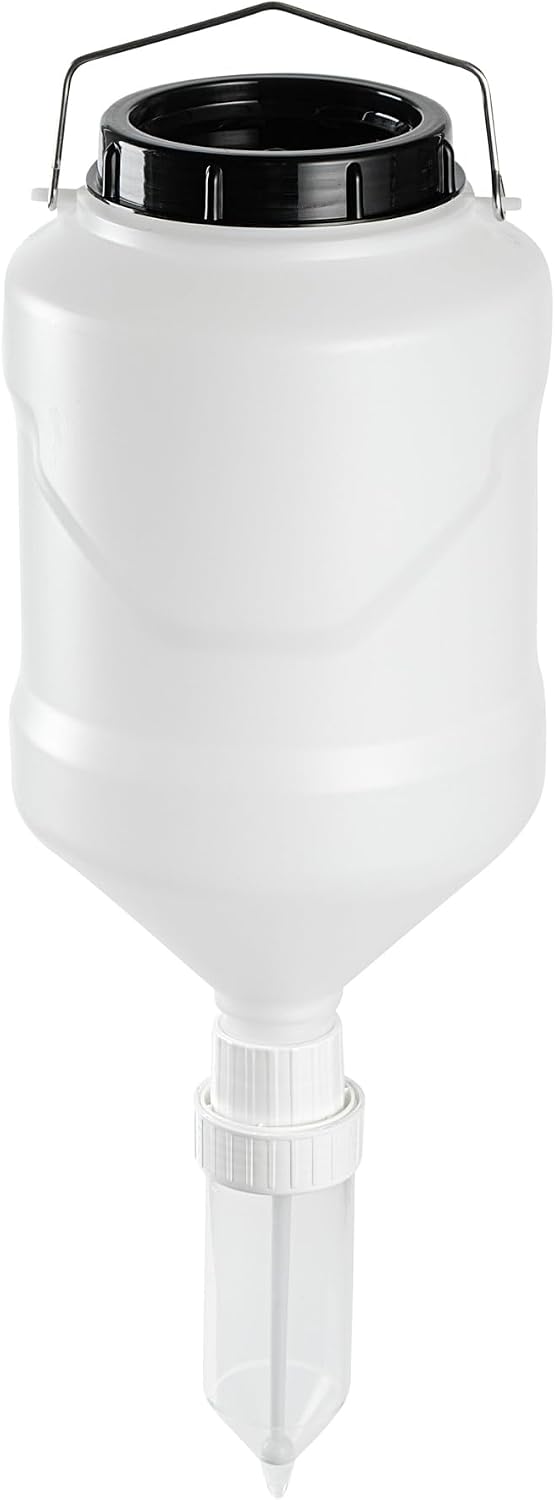 5.5 L Hanging Condiment Pump Dispenser, Squeeze Nozzle, 1 Ct