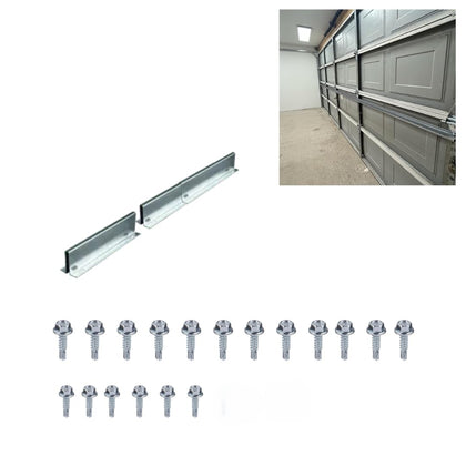 8 FT Heavy-Duty Steel Garage Door Reinforcement Bracket - Made in the USA - Prevents Bending, Sagging & Cracking