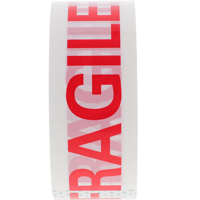 Fragile Warning Tape, Polyethylene Film Shipping Seal for Boxes Envelopes