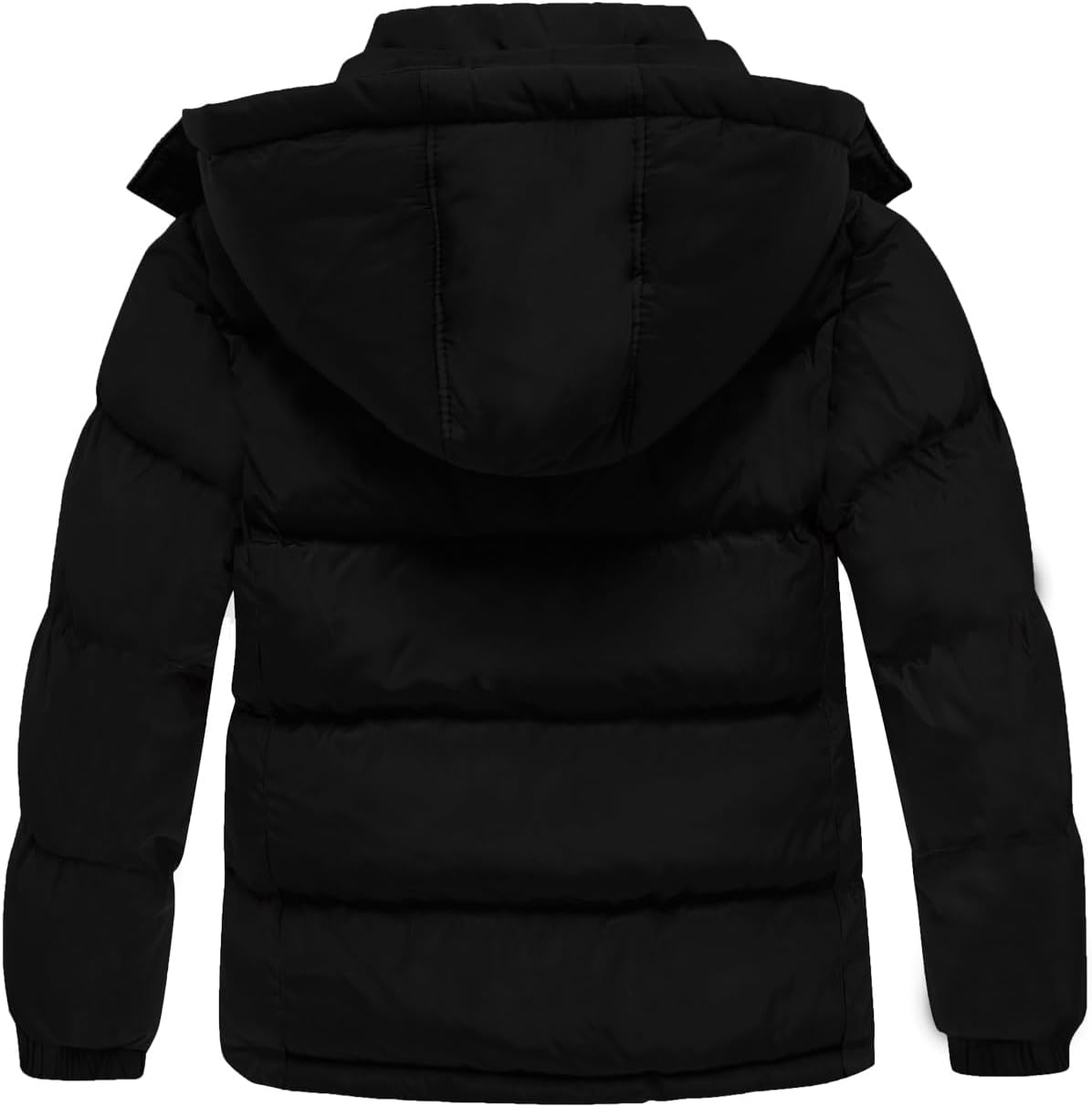 Boys' Winter Coat Waterproof Puffer Jacket Parka with Removable Hood | Windproof,Insulated,5000mm Waterproof,Machine
