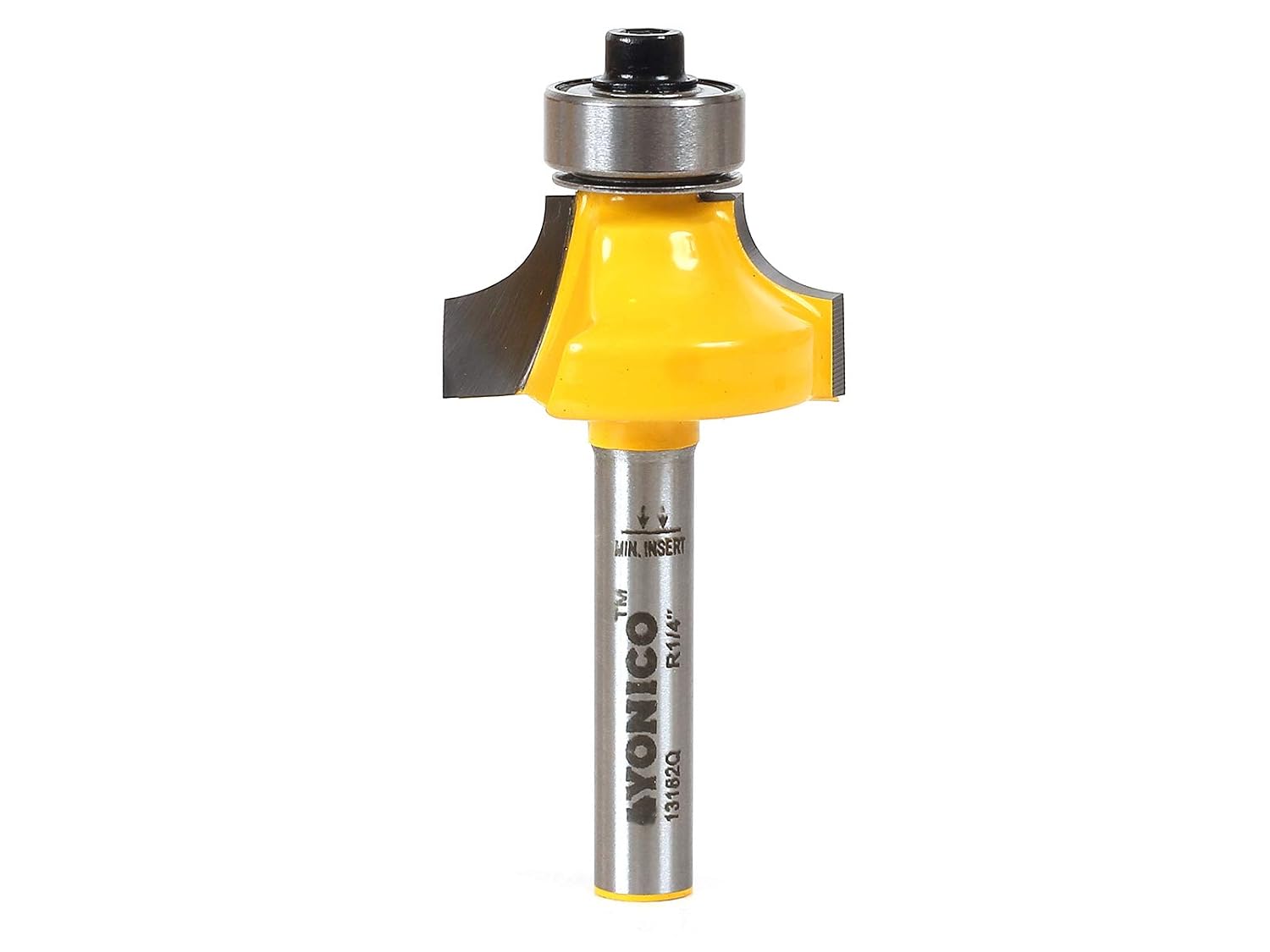 13162q 1/4-Inch Radius Round Over Edge Forming Router Bit 1/4-Inch Shank