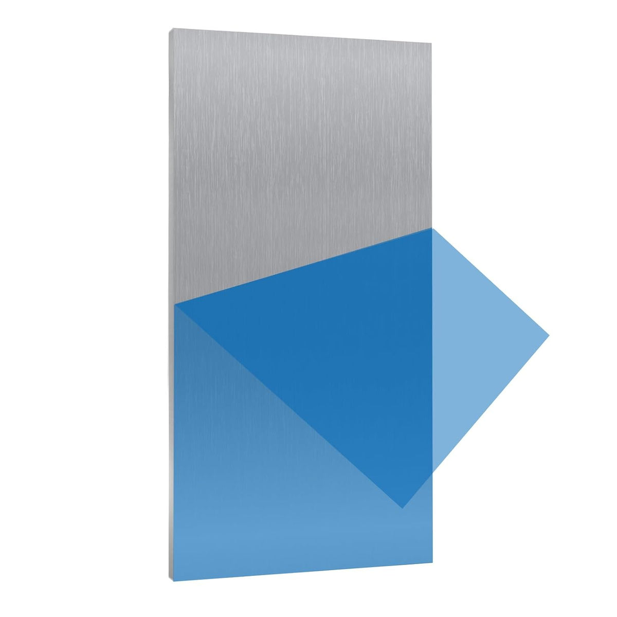 6061 Aluminum Sheet Metal 6x12x1/2 Inch Flat Plain Thick Aluminum Plate, 1/2Inch Thick Metal Aluminum Sheet Covered