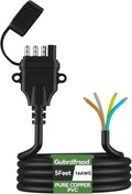 16AWG 5 FT 4 Pin Trailer Connector 4 Pin Trailer Wiring Harness