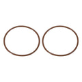 Fluorine Rubber O-Rings 3-3/8" OD, 3-1/8" ID, 1/8" Width 2PCS