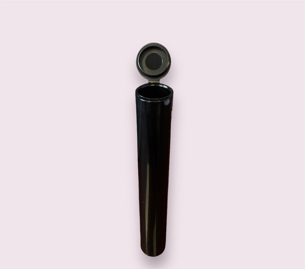116mm Black Tubes- Pop Top Vials - 1000 Count