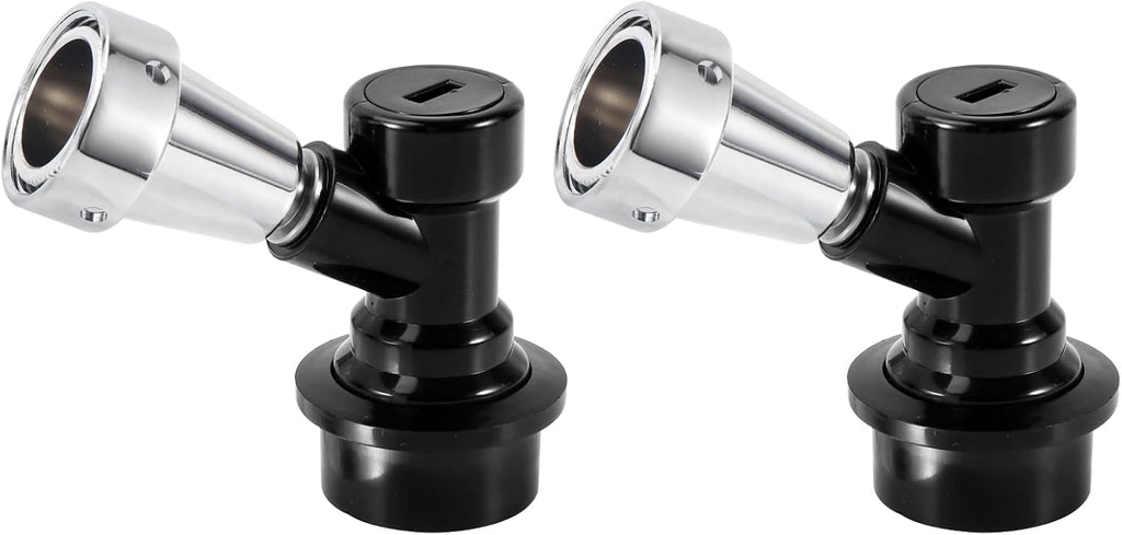 Ball Lock Tap Corny Keg Faucet Adapter, 2Pcs Ball Lock Quick Disconnect Kits for Cornelius Kegs Ball Lock Kegs, Draft