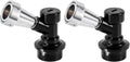 Ball Lock Tap Corny Keg Faucet Adapter, 2Pcs Ball Lock Quick Disconnect Kits for Cornelius Kegs Ball Lock Kegs, Draft
