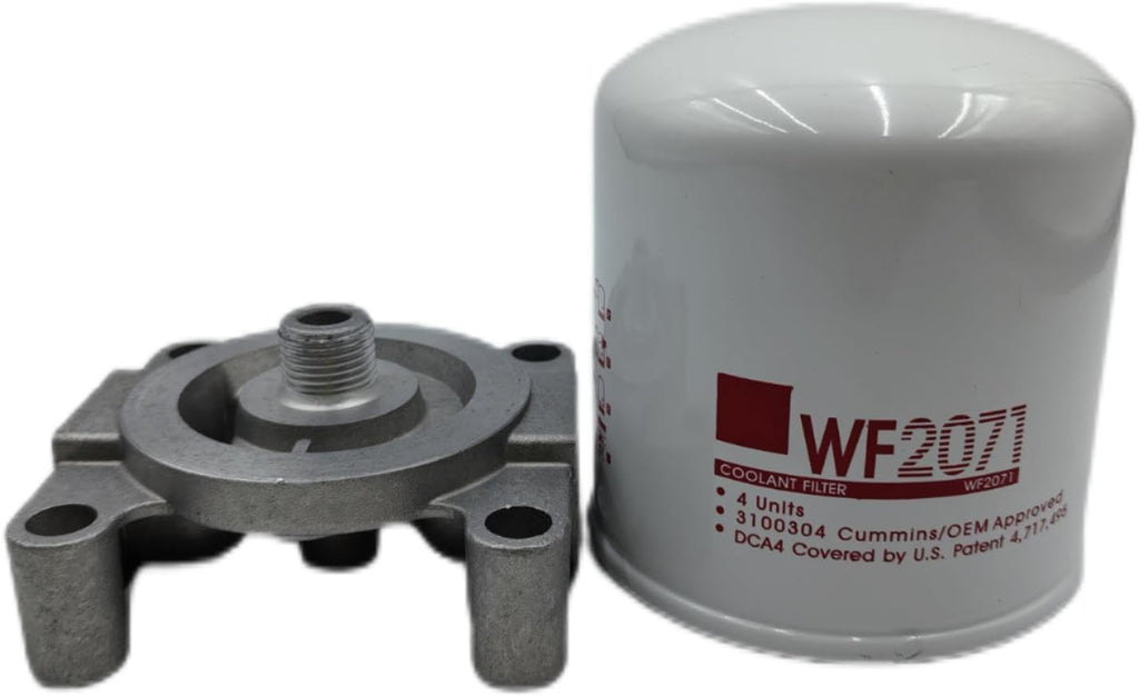 WF2071 Coolant Filter Spin-On with 204163S Filter Base