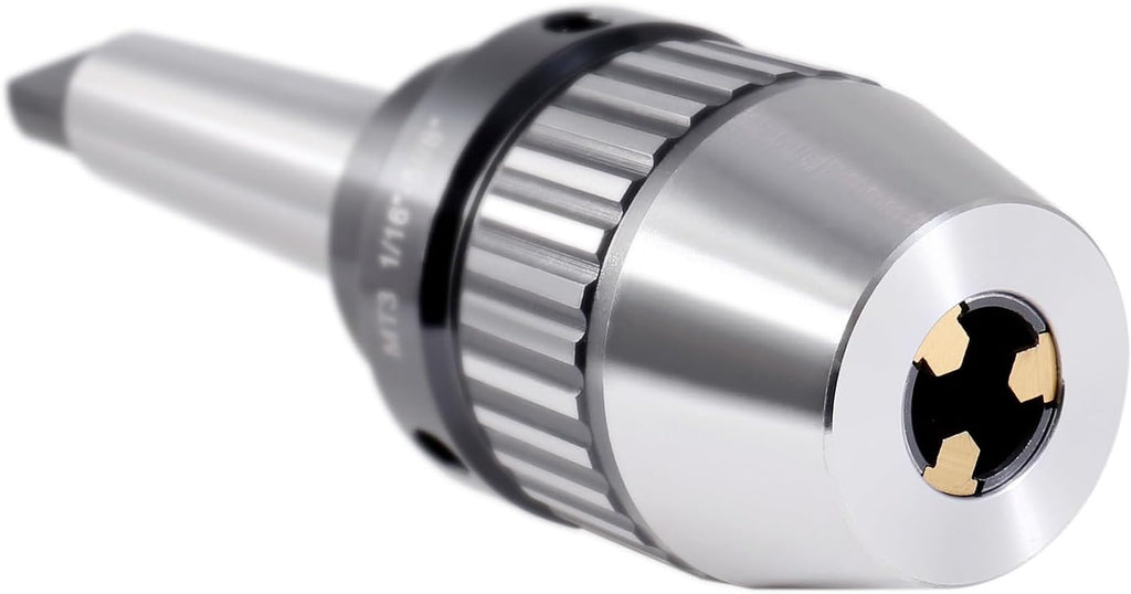 CanCNC MT3 Keyless Drill Chuck, 1/16-5/8in, Integrated Shank, 0537-5803