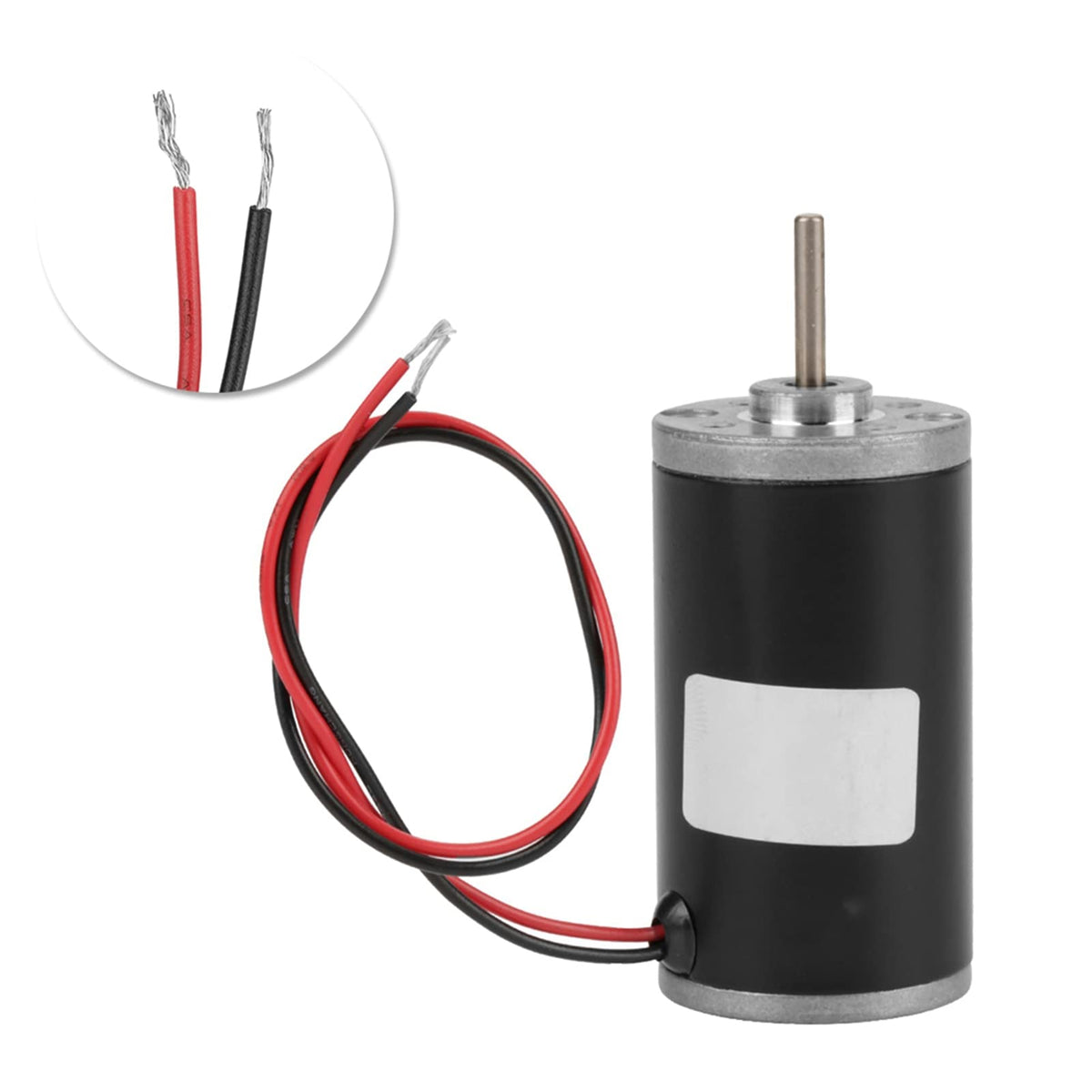 WALFRONT Dc Gear Motor 24V 100W High Torque Metal Gears