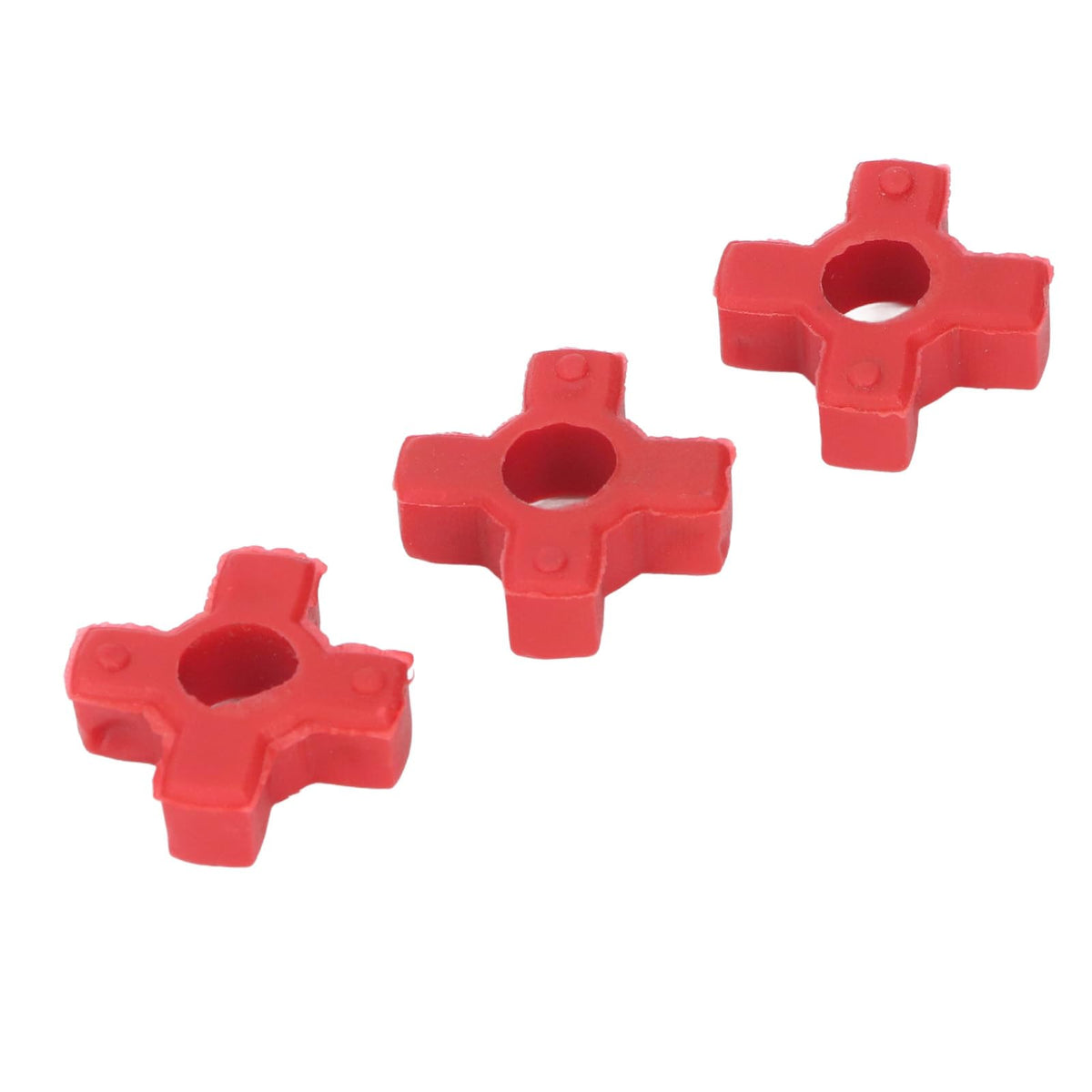 MAVIS LAVEN Honey Extractor Bushing Connectors, 10-Pack Red Polyurethane