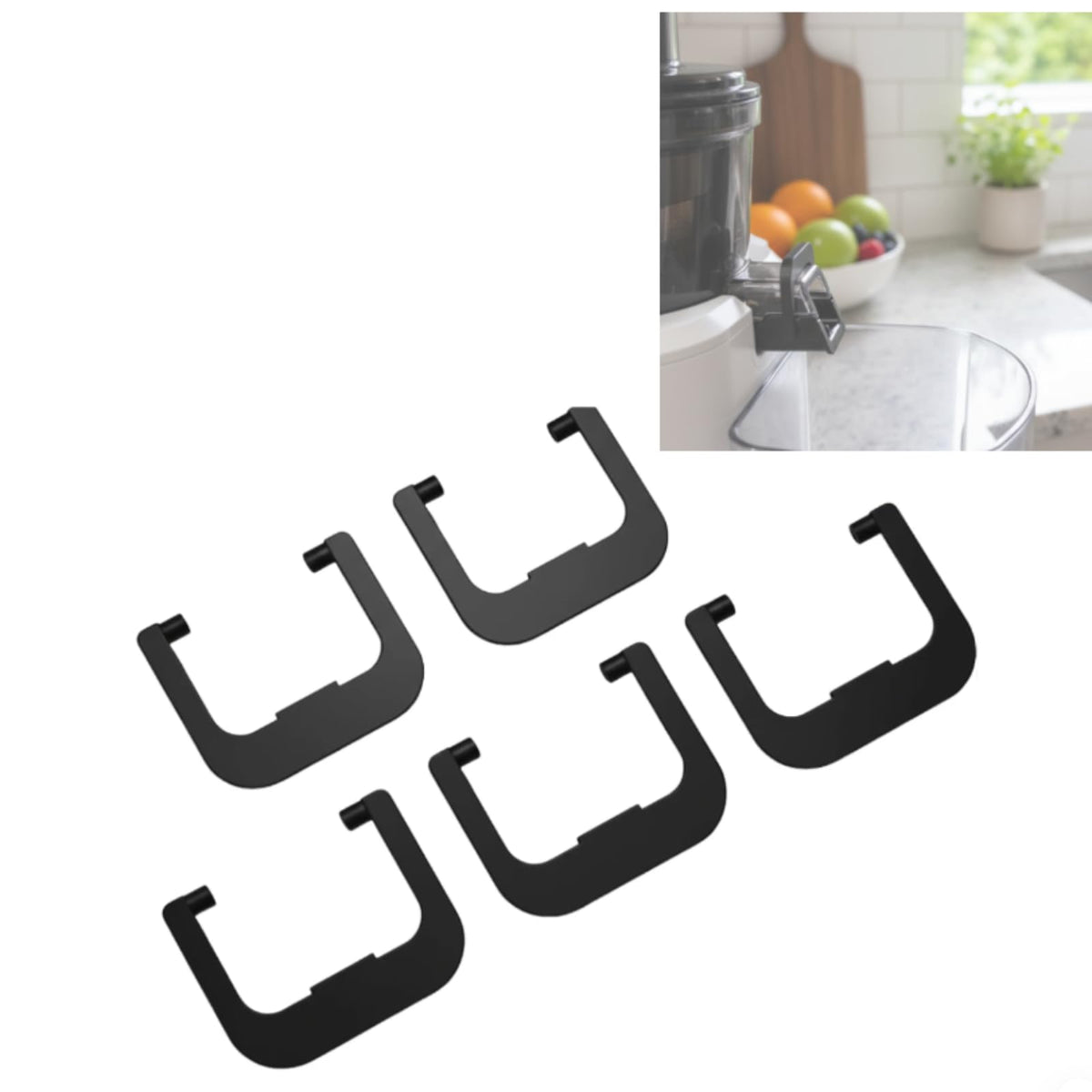 Pulp Loop Latch Replacement for Nama Juicer J2 – Durable Juicer Replacement Part, Easy to Install, Reinforced Design