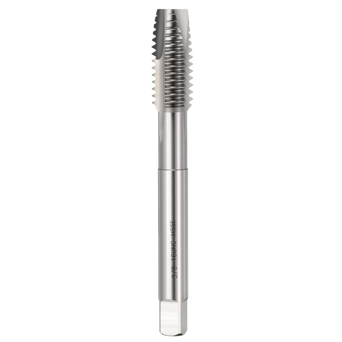 3/8-16 UNC Spiral Point Tap M35 High Speed Steel Polished