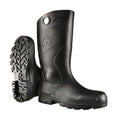 Chesapeake Steel Toe Rubber Work Boots, Black, Size 5
