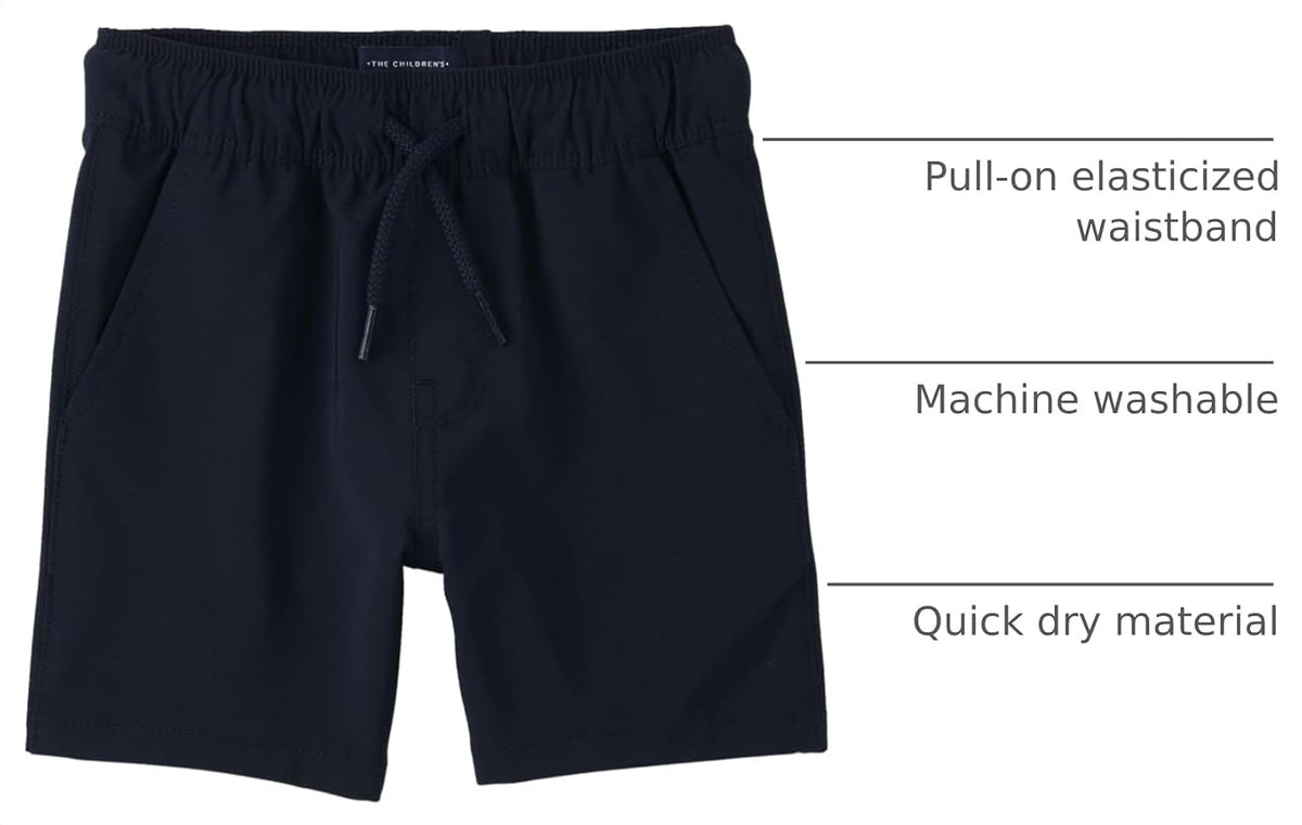 Baby Boys' and Toddler Uniform Quick Dry Jogger Shorts