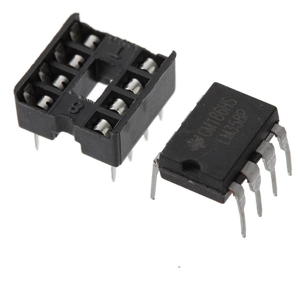40pcs LM358 8P IC Block Precision Dual Operational Amplifier,8-Pin