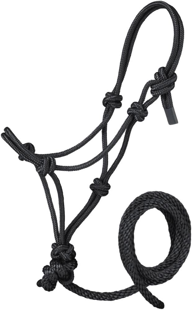 Tough1 Miniature Poly Rope Halter with Lead