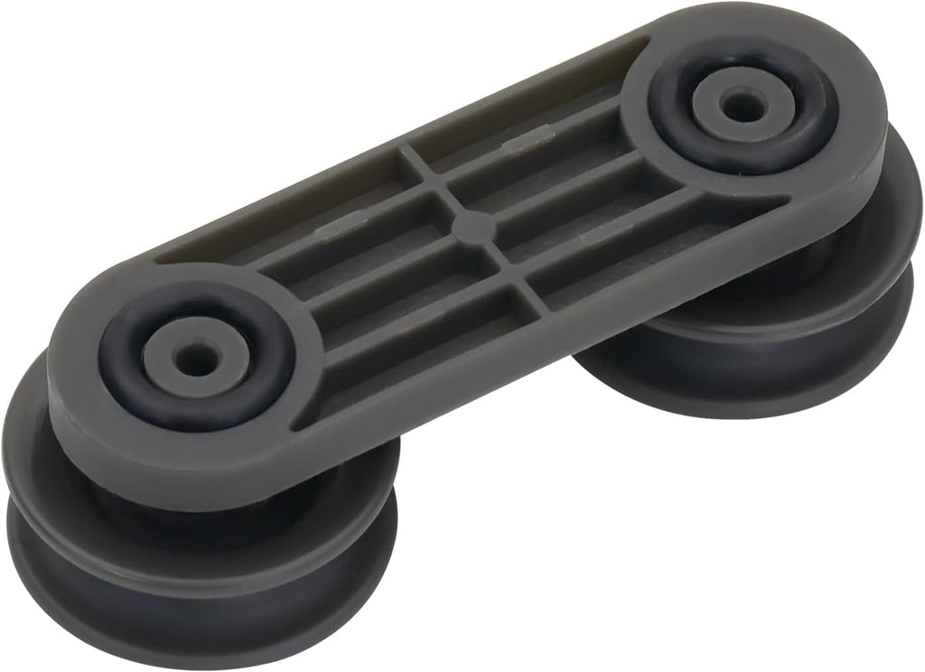 WPW10078083 Dishwasher Dishrack Wheel Compatible with Whirlpool Wheel and Bracket Assembly AP6014875 W10078083, 1446833, PS11748145