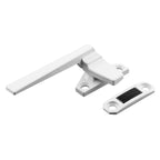 H 3820 Casement Locking Handle, White, Left-Handed