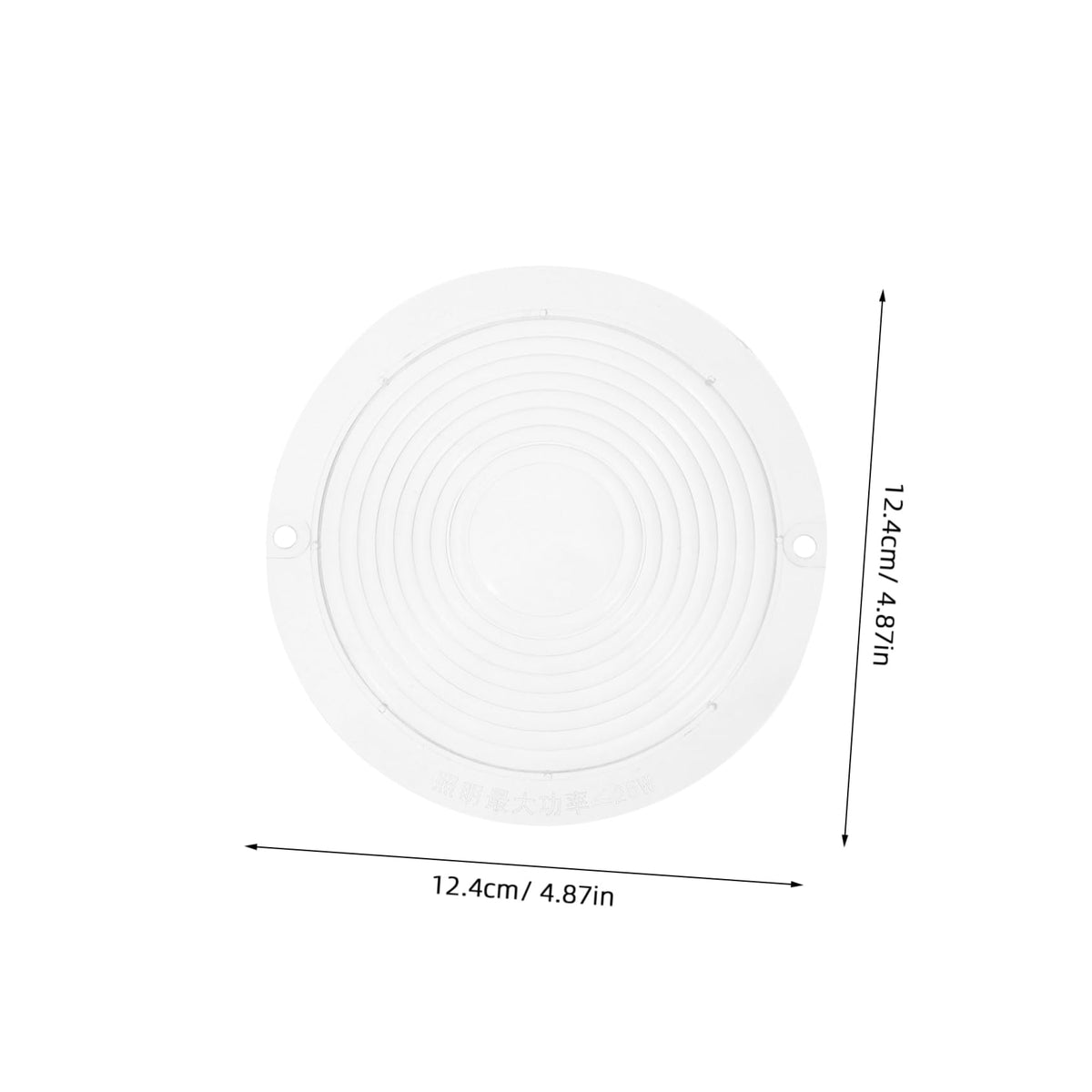 1Pair Clear Range Hood Lamp Shade Replacement Kitchen Light Cover for Various Models Easy Installation Construction Enhanced Illumination for Indoor Cooking Spaces