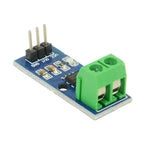 2Pcs ACS712 20A AC and DC Current Sensor Module ACS712-20A Module High Sensitivity High Efficiency (20A)