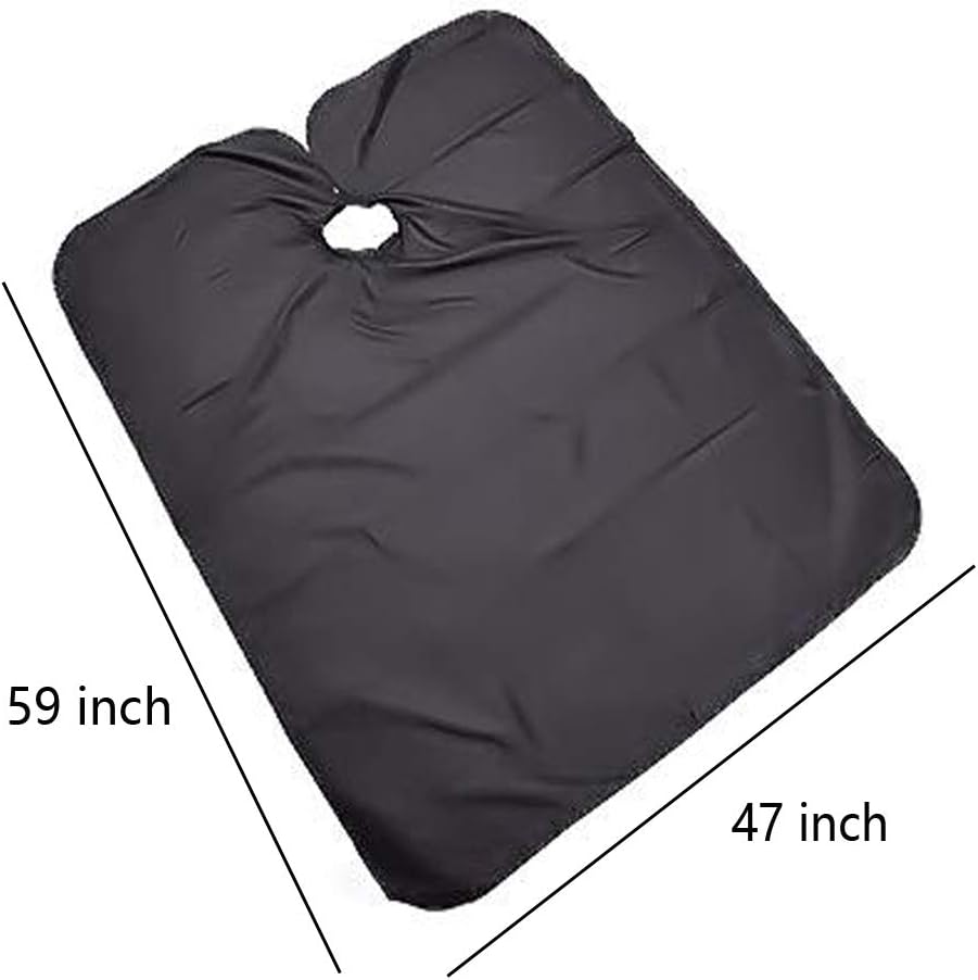 Hair Salon Capes with Snap Closure Waterproof Hairdressing Styling Hair Cutting Coloring Nylon Cape for Barber