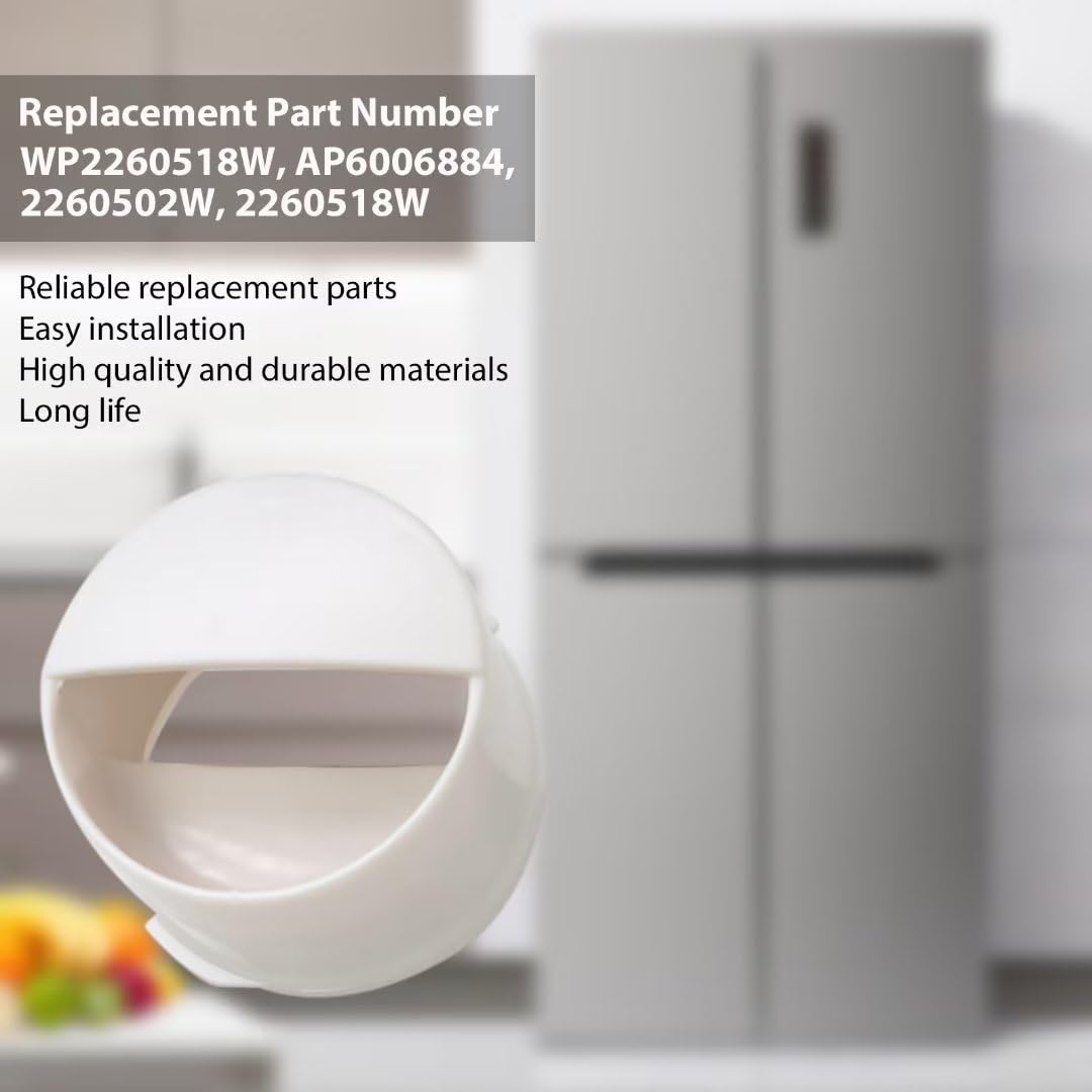Gxcdizx 2260518W 2260502W WP2260518WVP PS11739972 2260502B 2260518B Refrigerator Water Filter Cap Cover for Kenm0re/Whirlp00l- White