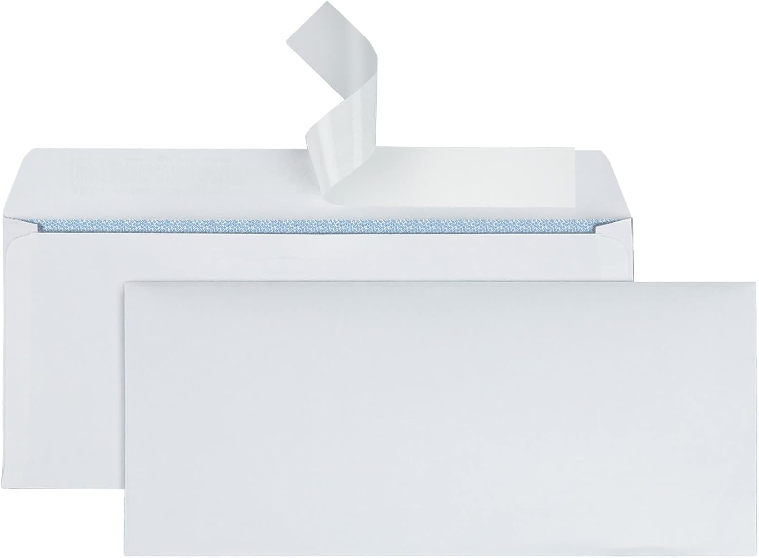 Clean Seal(TM) Security Envelopes, #10 (4 1/8in. x 9 1/2in.), White, Box Of 500, 12015