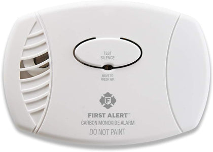 Carbon Monoxide Detector, Plug-In Alarm with Battery Backup, CO606, White, 1-Pack