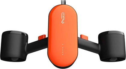 Geneinno S2 Underwater Scooter, Dual-Motor Diving Propulsion System, 4400mAh Battery, 350W Max Power, 4.32km/h Speed