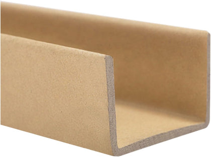 Cardboard Pallet Edge Corner Guard, Durable Cardboard U-Board Pallet Edge Protectors to Prevent Damage During
