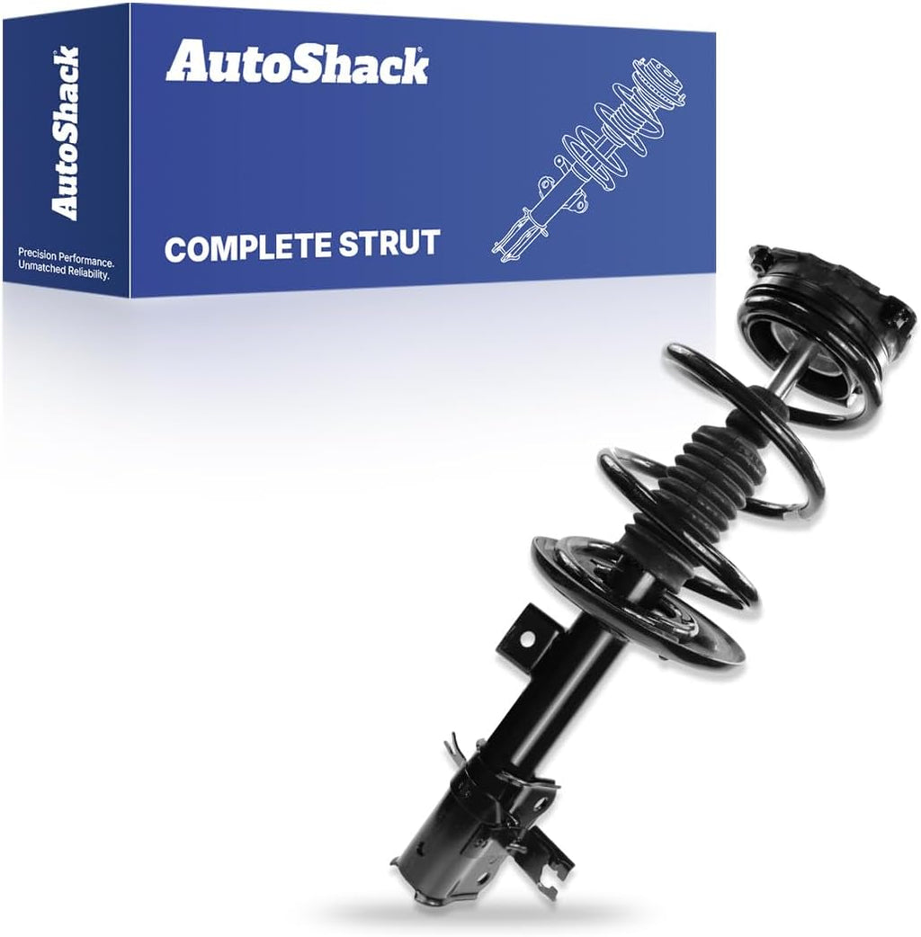 AutoShack Front Complete Strut Assembly with Coil Spring, 1pc