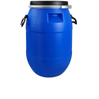 Storage Barrel Rain Drum for Outside Food Grade Plastic Shipping Container Lock Ring Air Tight Water Barrels Rain